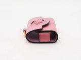 Versace La Mudusa Earbuds Pouch In Pink Leather With Chain Fw0825exdu
