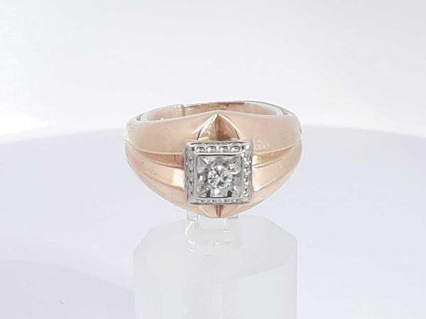 0.15 Cttw Diamond 10k Yellow Gold Ring 5 Grams Size 9 Aa0525orzsa