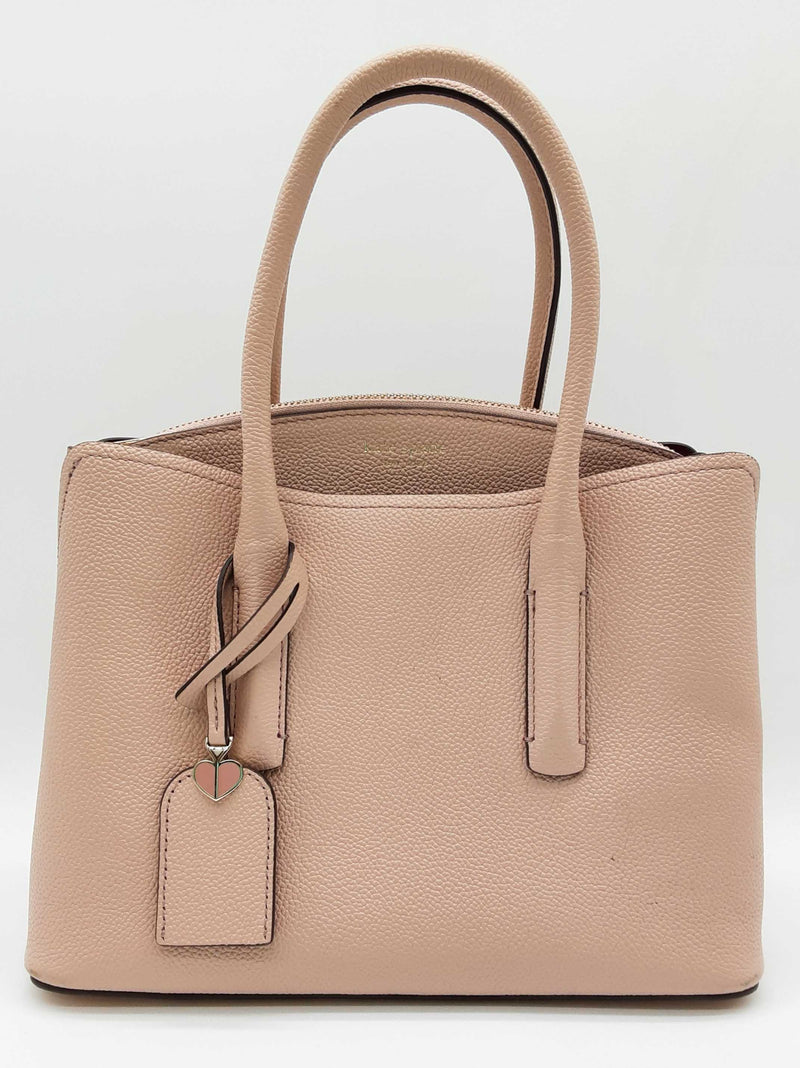 Kate Spade New York Margaux Rose Smoke Pink Leather Crossbody Bag Do0825pxde