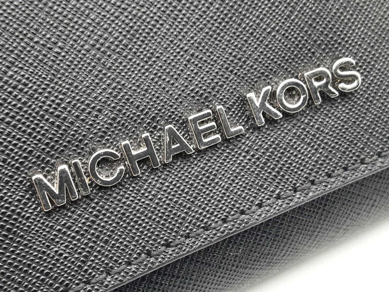 Michael Kors Jet Set Travel Crossgrain Leather Tri-fold Wallet Fw1224wxsa