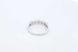 1.0cttw Diamond 10k White Gold Ring 2.6 Grams Size 8 Eb1225ixzde