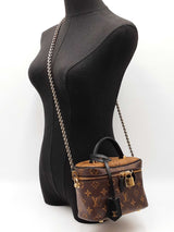 Louis Vuitton Vanity Pm Bag In Monogram & Reverse Coated Canvas Fw0126irzdu