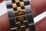 Movado Museum 40mm Quartz Two Tone Stainless Steel Watch Eb1026oxzsa