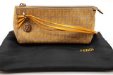 Fendi Yellow Baguette Triple Strap Shoulder Bag Eb0326lcrde