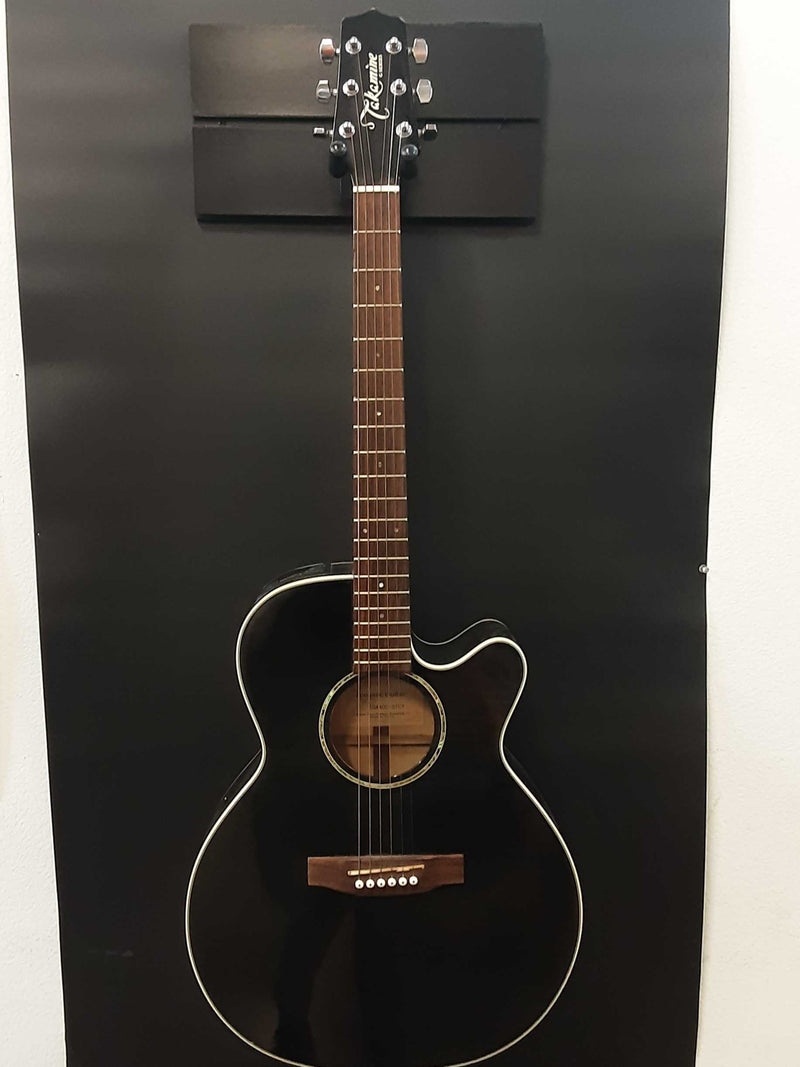 Takamine Eg44oc-stcy Black Acoustic / Electric Guitar Eb0924rxsa