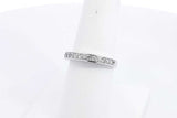 Approx. 0.39ctw Diamond Ring In 14k White Gold 2.92 Grams Size 7 Eb1124lersa