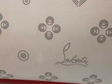 Christian Louboutin Cabata Perforated White Leather Tote Bag Eb0326wxzde