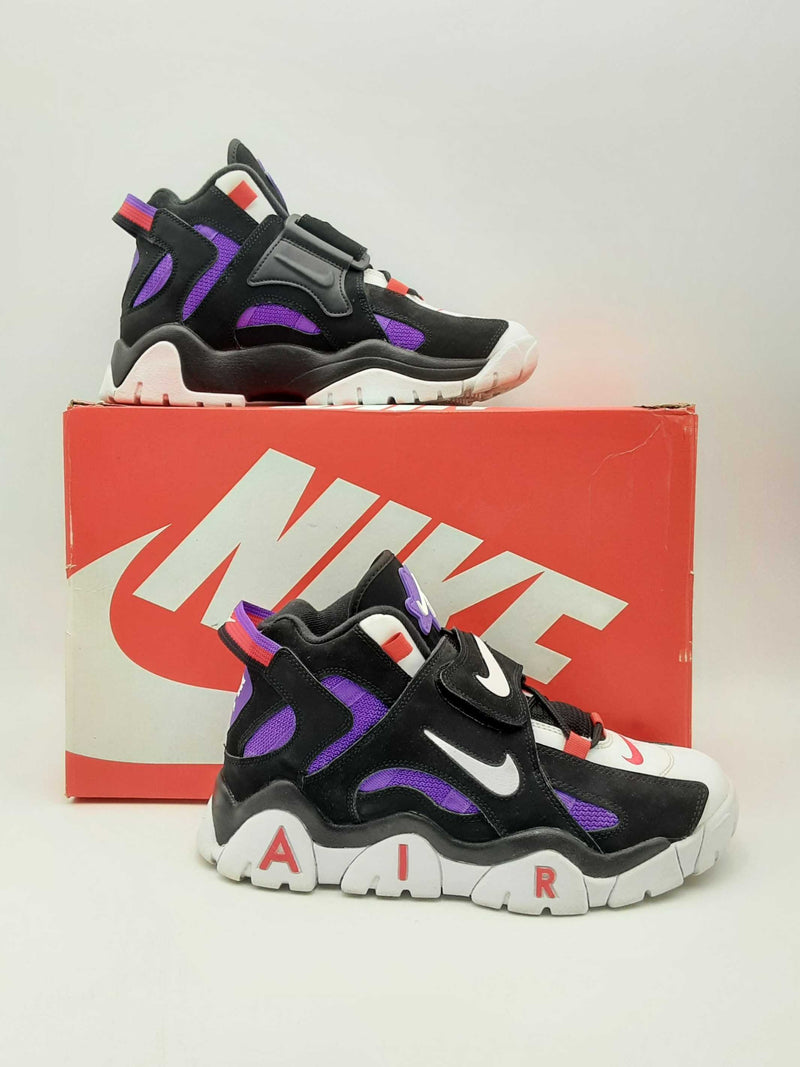 Nike Air Barrage Mid Qs Hyper Grape Sneakers Size Us 8.5 Men 10 Women Fw1024isa