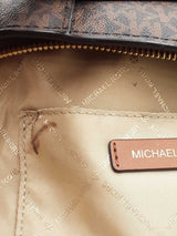 Michael Kors Avril Logo Top Zip Satchel Eb0824pxdu