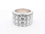 Chrome Hearts Pete Punk Triple Stack Ring In Silver 32.5g Size 10.5 Fw0426rxzdu