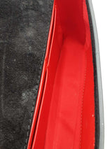 Christian Louboutin Black Leather Spiked Zoompouch Crossbody Eb1125wordu