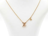 Louis Vuitton Lv Iconic Gold-tone Cubic Zirconia Necklace 18.5 Inch Fw0925lrzdu