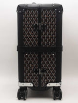 Goyard Bourget Pm Trolley Suitcase Black Aa0825erxzsa
