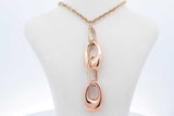 Milros 14k Gold Multi-link Pendant Necklace 6.7 Grams 17.5 Inch Eb0626pwrdu