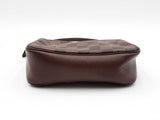 Louis Vuitton Trousse Pochette In Damier Ebene Coated Canvas Fw0626pirdu