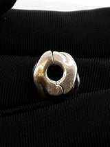 Pandora Braided Clip Charm In Sterling Silver Silver 2.7 Grams Fw0926rdu
