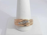 0.30 Cttw Diamond 14k Yellow Gold Ring 6.7 Grams Size 10.5 Aa0825wxzsa