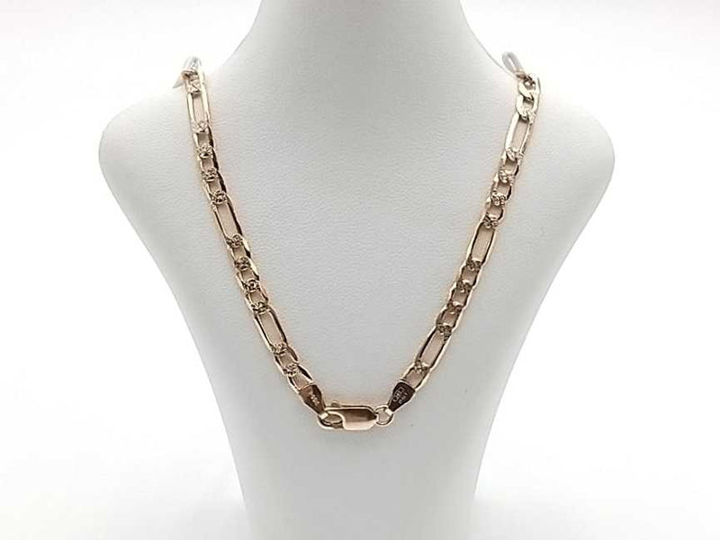 Yellow Gold 14k (.585) 13.4 Grams 22 Inch Jg1201izxmia