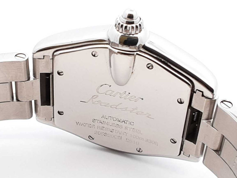 Cartier Roadster Stainless Steel Automatic 37mm Watch Fw0425ocrxdu