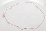 2.0ctw Lab Grown Marquis Diamond Pendant Necklace In 14k Yellow Gold Eb0126srxsa