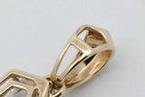 2.36cttw Diamond Cross Pendant In 10k Yellow Gold 7.2 Grams Eb1026ecrsa