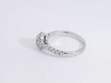 .55 Cttw Diamond 18k White Gold Ring 3.7 Grams Size 6.5 Aa0725wzxsa