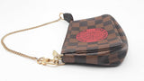 Louis Vuitton Complice Trunks And Bags Mini Pochette In Damier Ebene Sd0226rzxdu