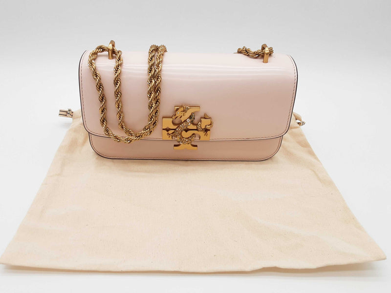 Tory Burch Elanor Lunar New Year Pink Crystal Dragon Shoulder Bag Do1225lorde