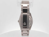 Rolex Datejust 41mm Stainless Steel Watch 18k White Gold Bezel Aa0226ezxzsa