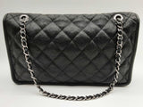 Chanel French Riviera Flap Black Cavier Leather Shoulder Bag Do0924lsxzde