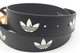 Gucci X Adidas Marmont Leather Belt With Double G Buckle Size 75/30 Eb0526loxsa