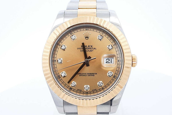 Rolex Oyster Perpetual Datejust 41mm Stainless Steel Watch Eb1024pxxzsa