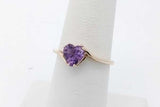 10k Yellow Gold Purple Gemstone Ring 1.6 Grams Size 6 Eb0926ixsa