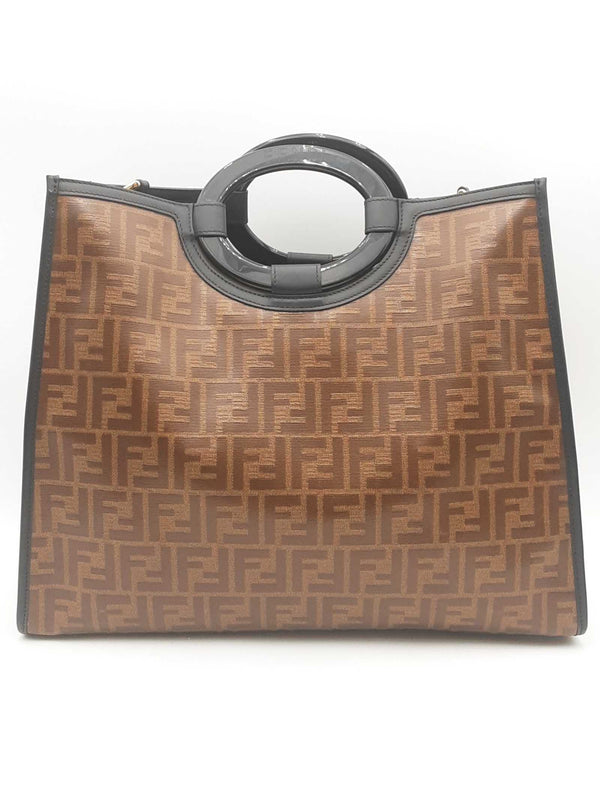 Fendi Zucca Runaway Shopper Tote Bag Eb0425srxsa