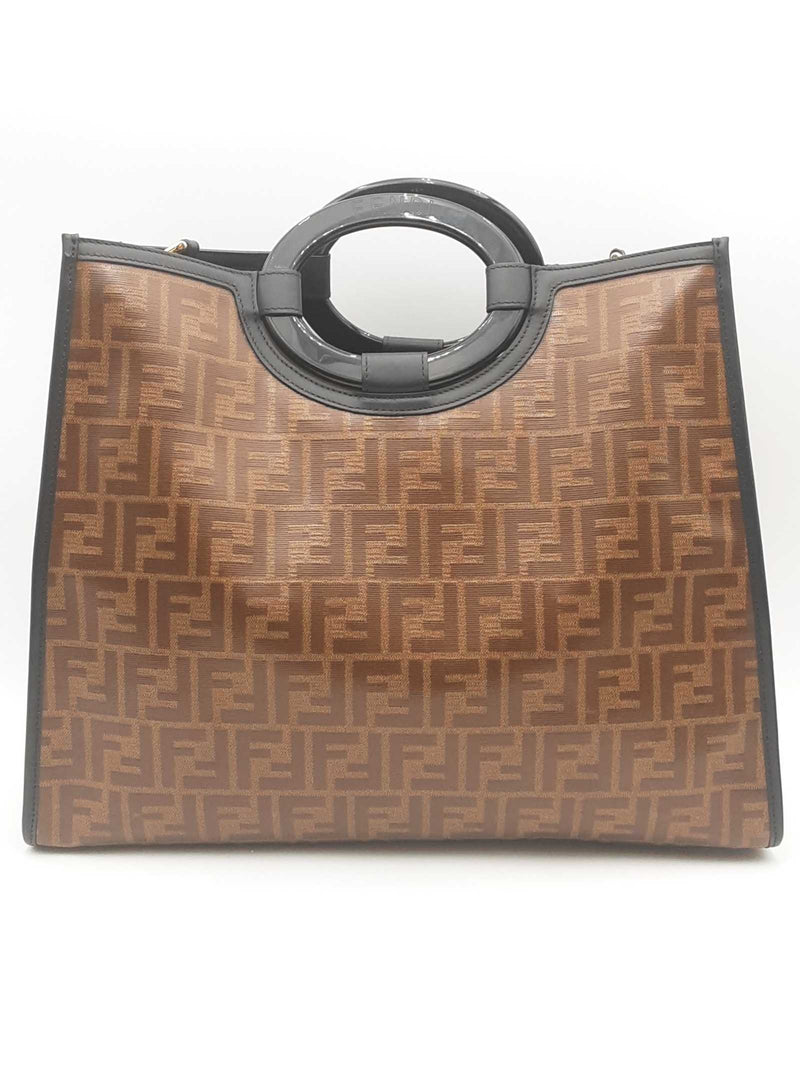 Fendi Zucca Runaway Shopper Tote Bag Eb0425srxsa