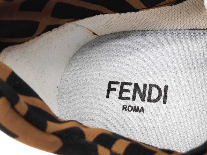 Fendi Force White Sneakers Size 40 Eb0824cxde