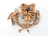 Louis Vuitton 2way Nano Noé In Beige & Multicolor Monogram Jacquard Fw0426sxzdu