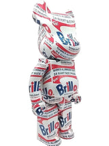 Medicom Toy Bearbrick Andy Warhol Brillo 1000% Figure Jg1225crxmia