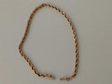 Rope Bracelet Yellow Gold 14k 6.9 Grams 8 Inch Vc0526przmia