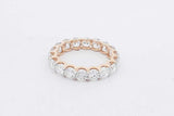 2.88cttw Lab Grown Diamond Eternity Band 14k Yellow Gold 2.3g Size 6 Eb0826cxzsa