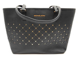Michael Kors Laser Cut Black Saffiano Leather Tote Bag Do0826oxde
