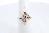 Approx. 0.11ctw Diamond Ring In 10k Yellow Gold 2.6 Grams Size 7 Eb1024cxsa