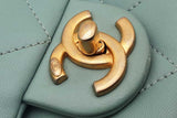 Chanel Quilted Leather Loop Top Handle Crossbody Flap Bag Eb0826owxzde