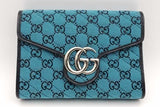 Gucci Gg Canvas Marmont Chain Wallet Eb1026wrxsa