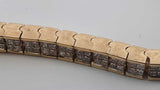 2.2 Cttw Diamond & 14k Yellow Gold Tennis Bracelet 23g 7.5 Inch Fw0526owxdzdu