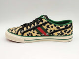 Gucci Tennis 1977 Leopard Print Sneakers Size 7.5 Fw1024lrxsa