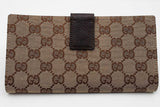 Gucci Gg Monogram Canvas Eclipse Continental Wallet Eb0926exsa