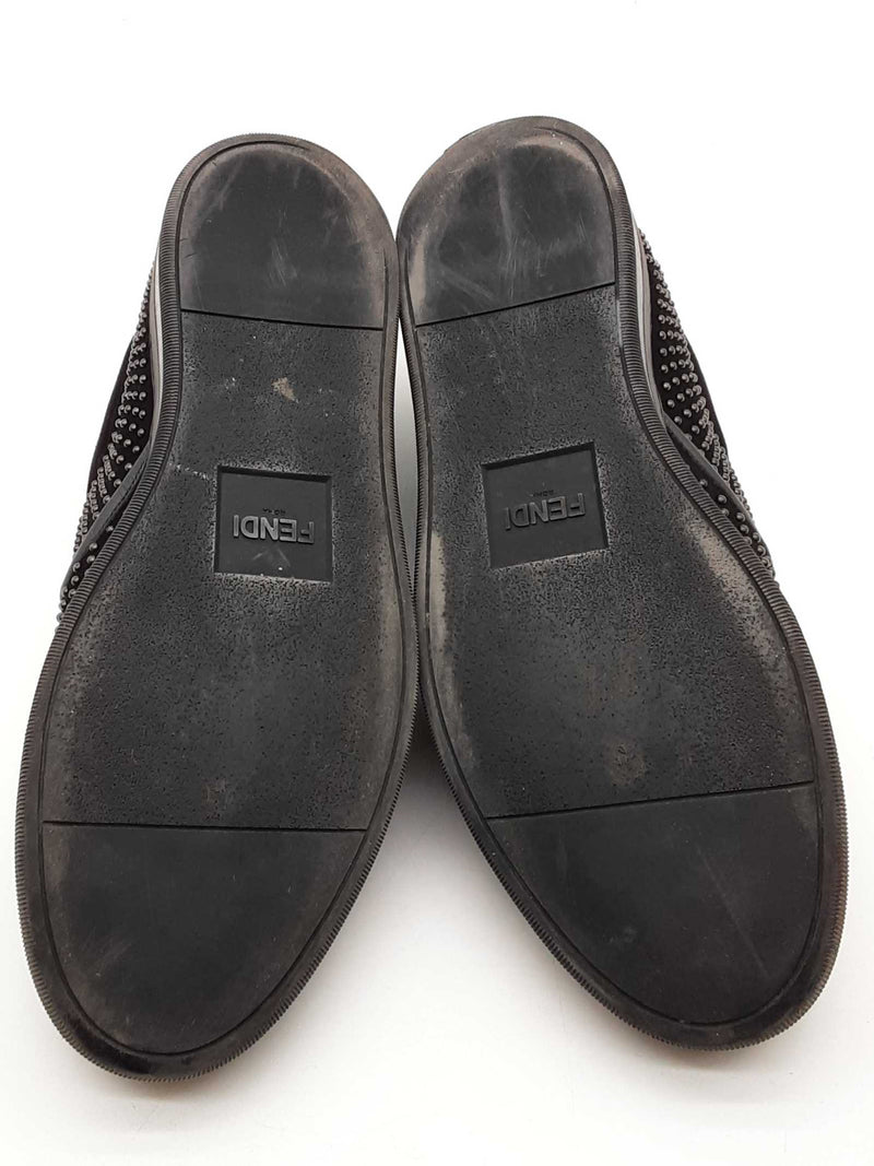 Fendi Monster Studded Slip On Sneakers Size 11 Eb0925lorde – Max Pawn