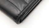 Louis Vuitton Black Leather Wave Long Wallet Eb1125oprdu