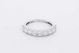 1.44cttw Lab Grown Diamond Ring In 14k White Gold 2.2 Grams Size 6.5 Eb0826rcrsa